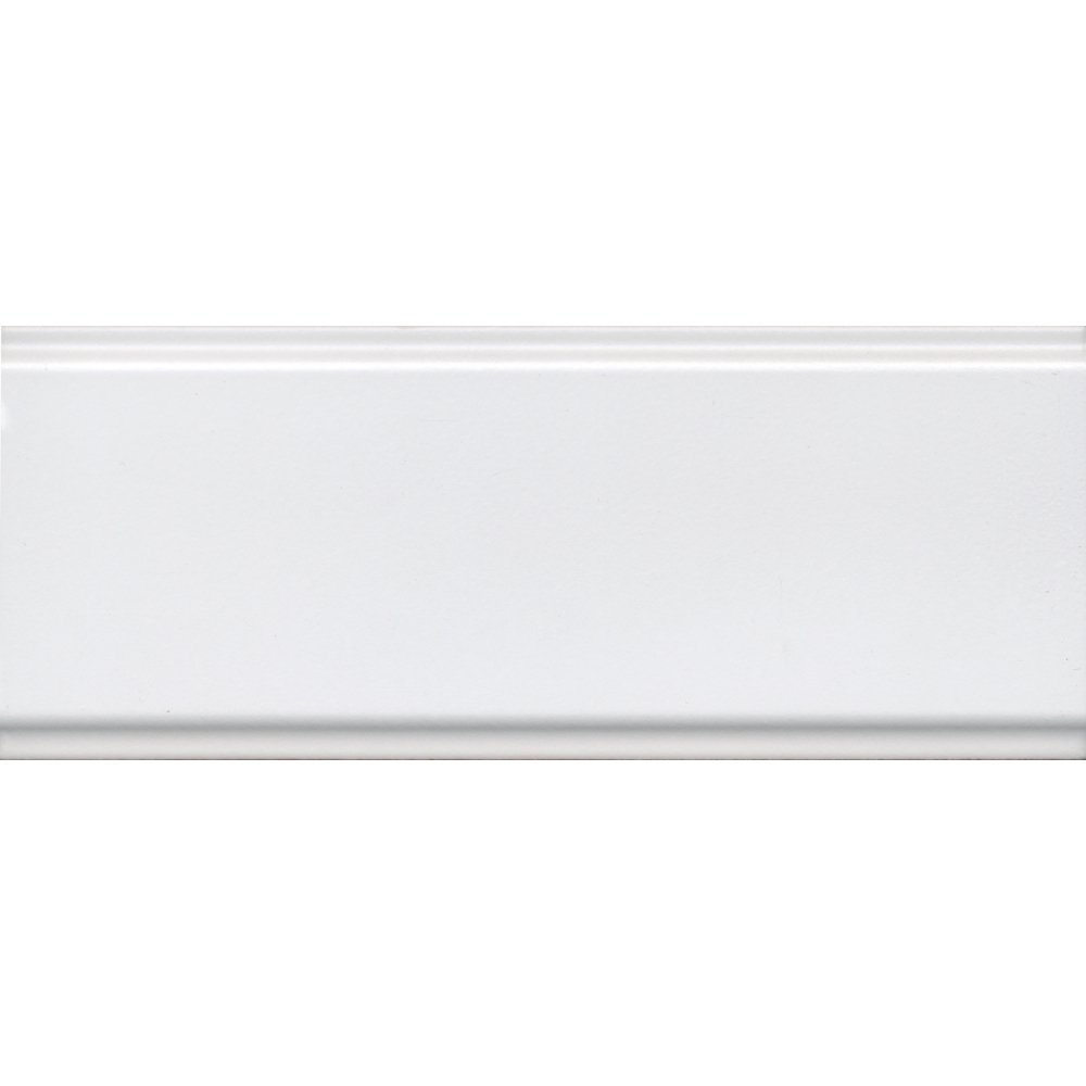 Бордюр Kerama Marazzi (Керама Марацци) Магнолия белый обрезной 12х30 см (BDA022R )