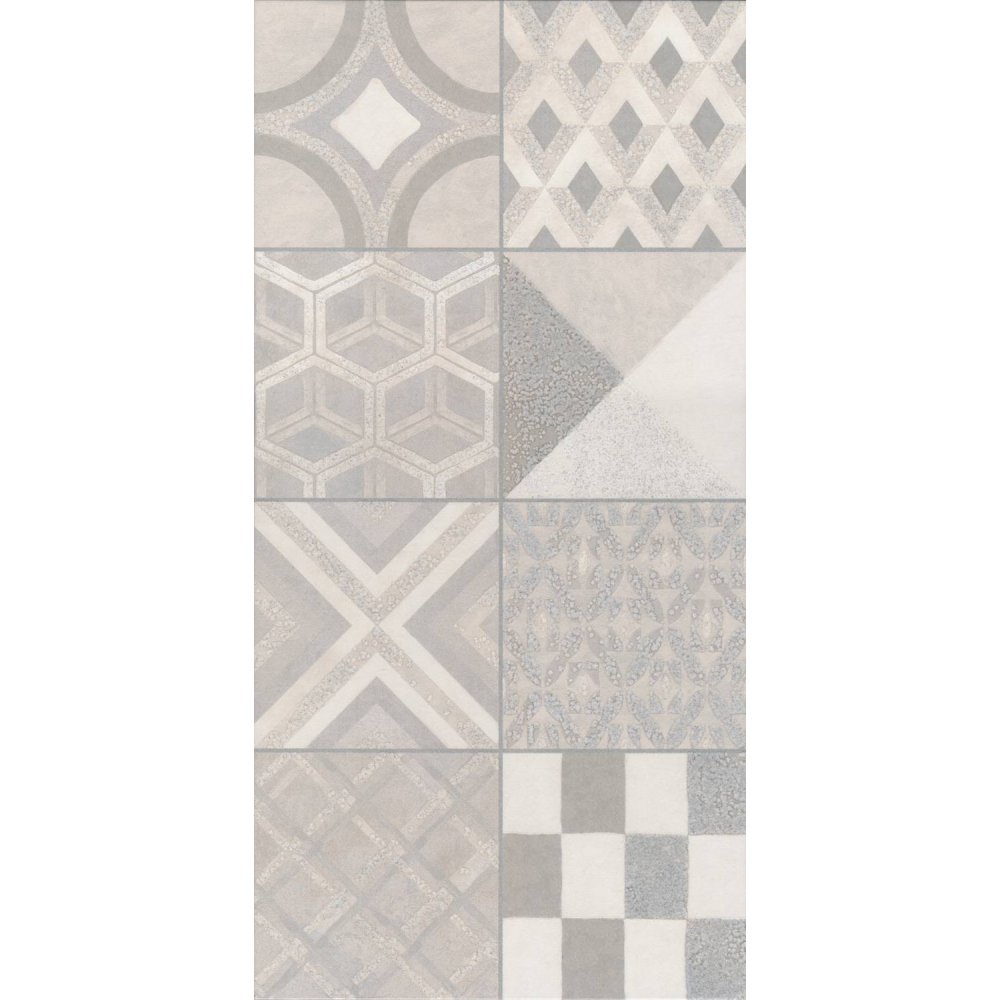 Декор Kerama Marazzi (Керама Марацци) Онда 2 серый обрезной 30х60 см, толщ. 9 мм, (VT/A415/11037R)
