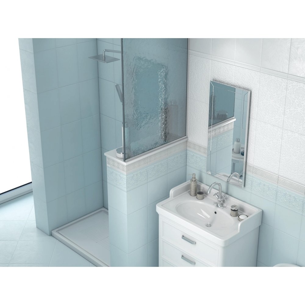 Керамогранит Kerama Marazzi (Керама Марацци) Петергоф голубой 40.2х40.2 см (SG154500N)