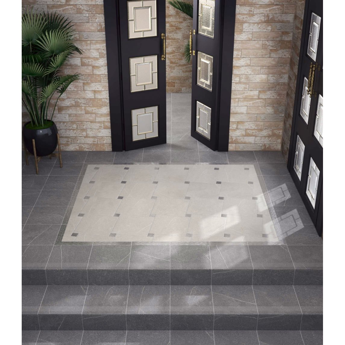 Керамогранит Kerama Marazzi (Керама Марацци) Пиазентина беж темный 30х30 см (SG934400N)