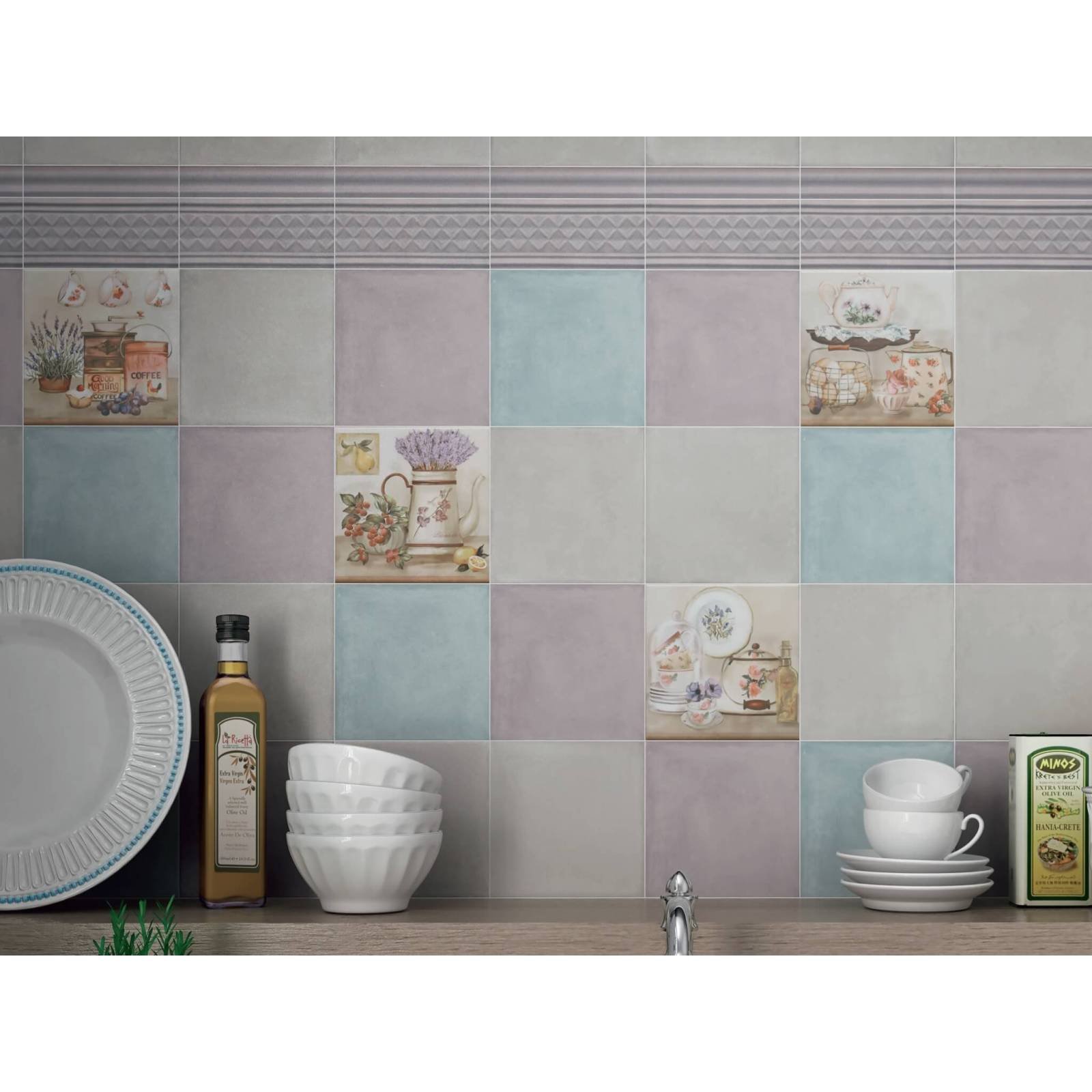 Декор Kerama Marazzi (Керама Марацци) Пикарди бежевый 15х15 см (HGD/A315/17000)