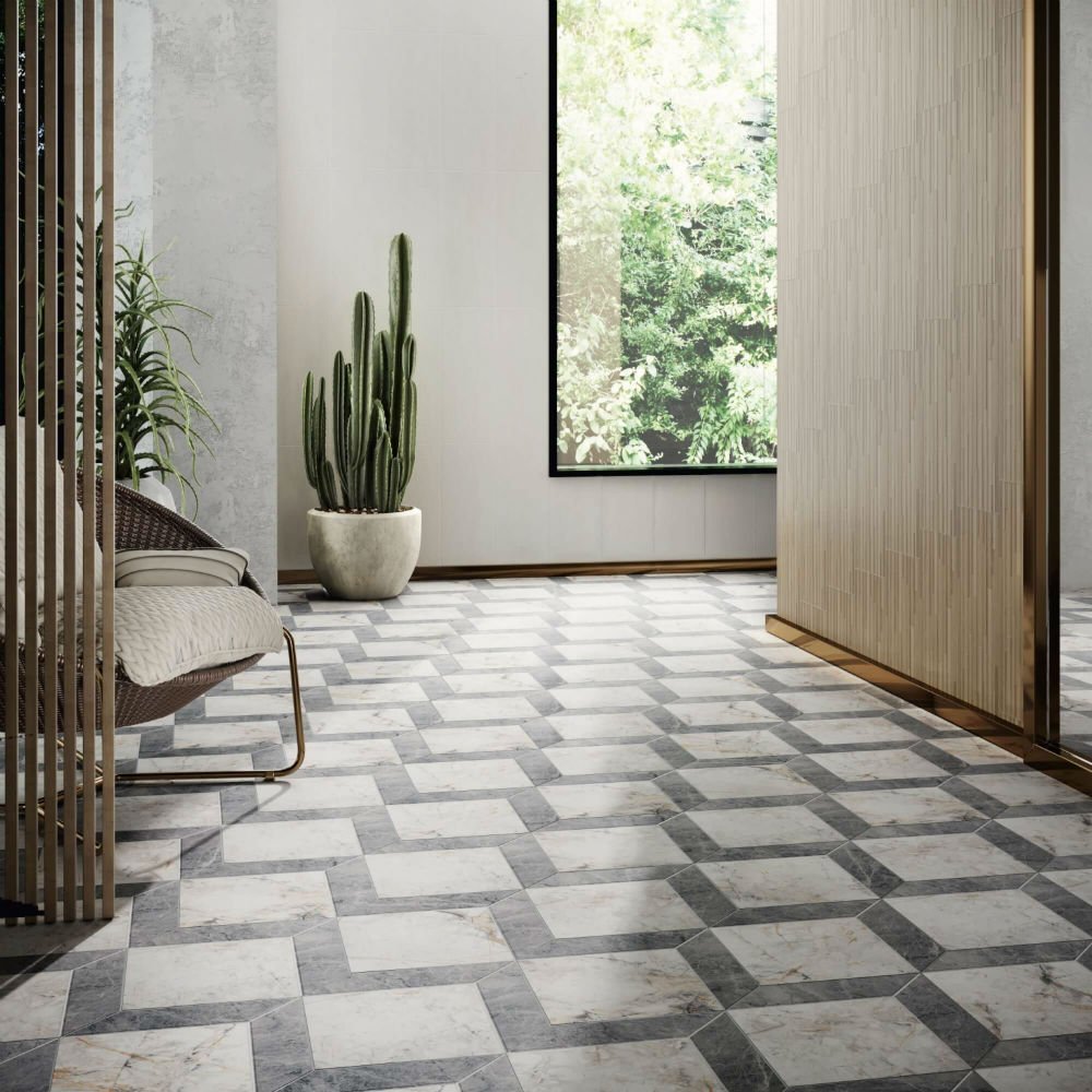 Керамогранит Kerama Marazzi (Керама Марацци) Пунто серый микс 30х30 см (SG970300N)