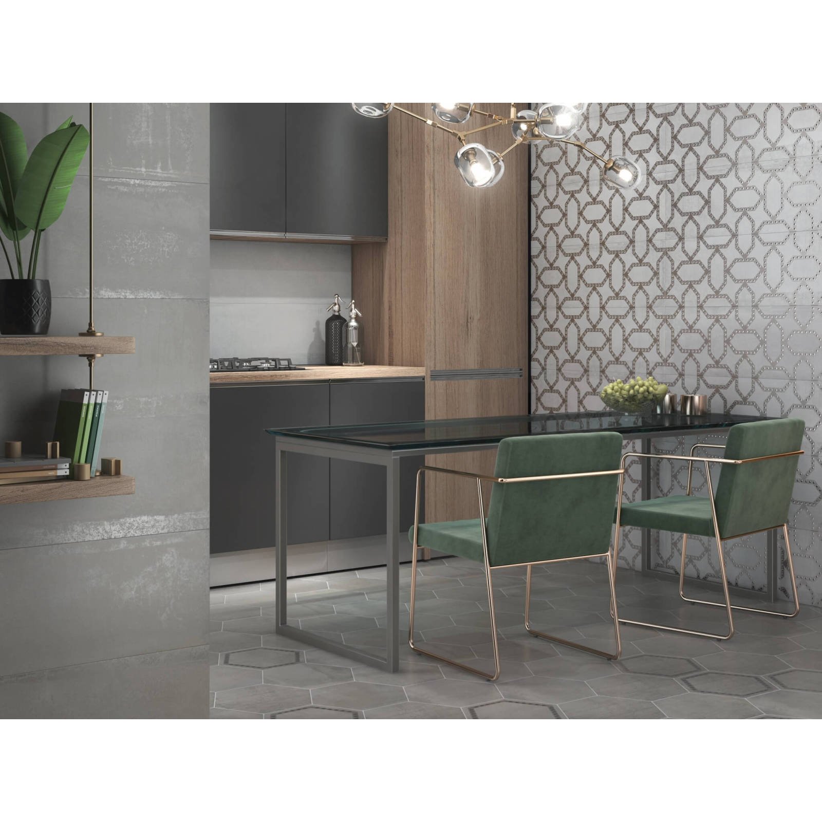 Керамогранит Kerama Marazzi (Керама Марацци) Раваль коричневый обрезной 33.4х29 см, толщ. 8 мм, (SG27004N)
