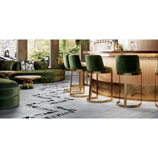 Керамогранит Kerama Marazzi (Керама Марацци) Спатола серый светлый обрезной 13х80 см, толщ. 11 мм, (DD732500R)