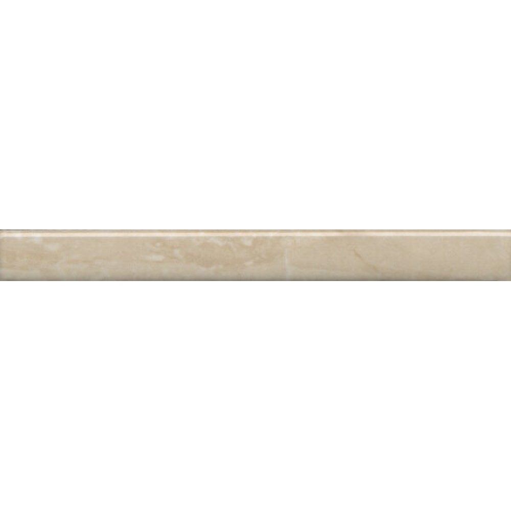 Бордюр Kerama Marazzi (Керама Марацци) Стемма бежевый 2х20 см, толщ. 9 мм, (PFE024)