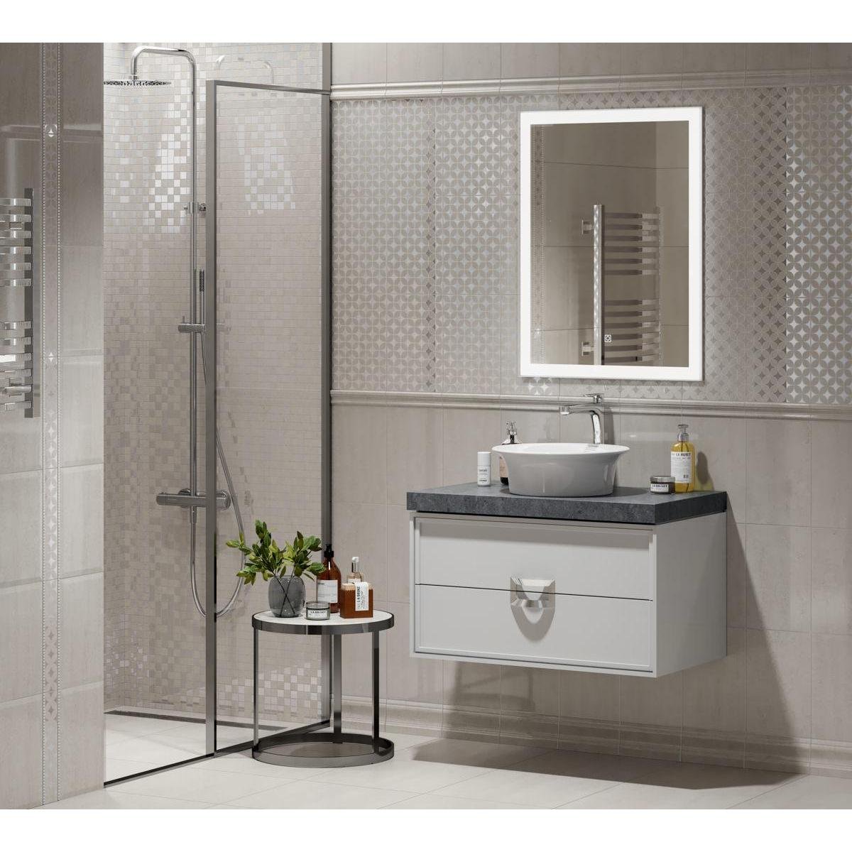 Плитка настенная Kerama Marazzi (Керама Марацци) Туф бежевый-светлый 20х30 см, толщ. 6.9 мм, (8340)