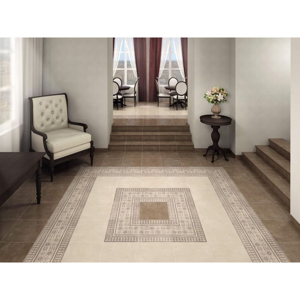Ступень Kerama Marazzi (Керама Марацци) фронтальная Фаральони коричневый 34х40.2 см (SG158200R/GR)