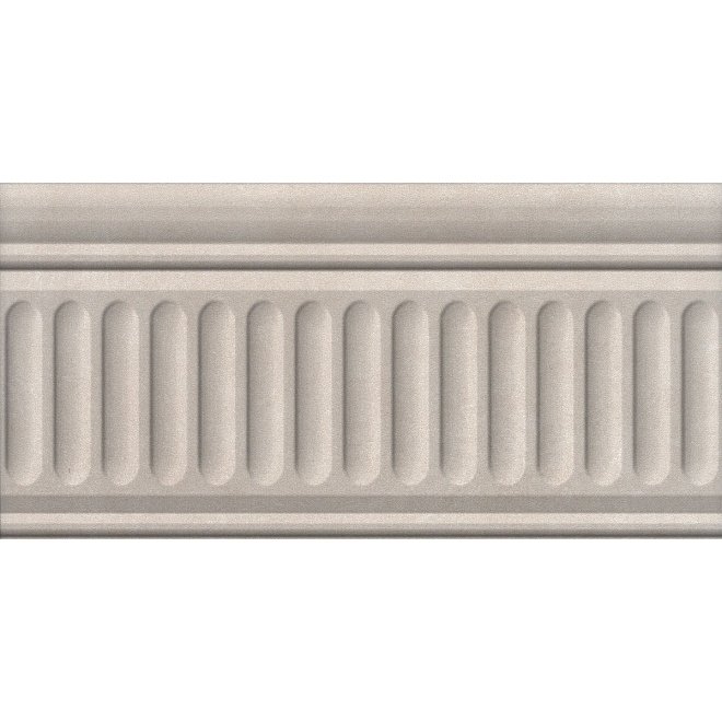 Бордюр Kerama Marazzi (Керама Марацци) Александрия светлый структурированный 9,9х20 см, толщ. 6.9 мм, (19032/ 3F)