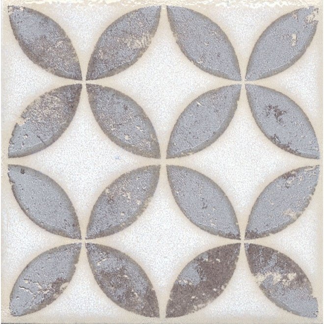 Вставка Kerama Marazzi (Керама Марацци) Амальфи орнамент коричневый 9,8х9,8 см (STG/ A401/ 1266H)