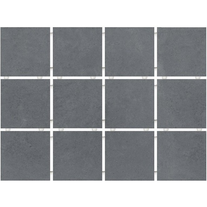 Керамогранит Kerama Marazzi (Керама Марацци) Амальфи серый темный 9,8х9,8 см, толщ. 7 мм, (1290H)