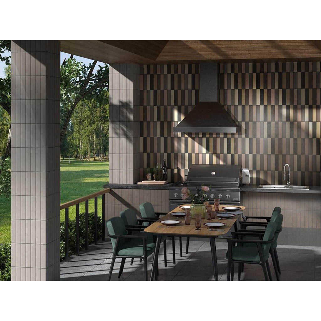 Плитка Kerama Marazzi (Керама Марацци) Амстердам розовый матовый 6х28,5 см, толщ. 10 мм, (26302)