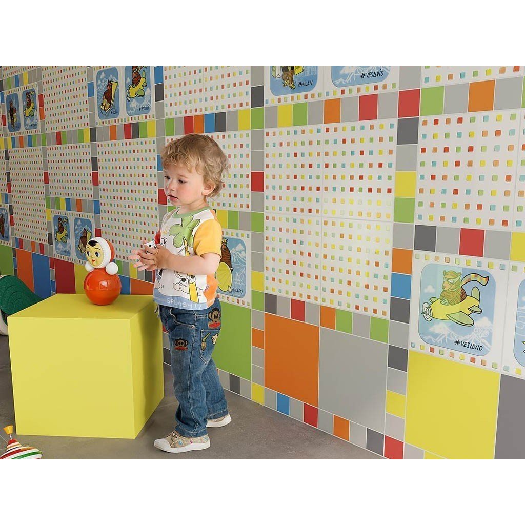 Декор Kerama Marazzi (Керама Марацци) Большое путешествие Помпеи 20х20 см, толщ. 6.9 мм, (NT/ A141/ 5009)