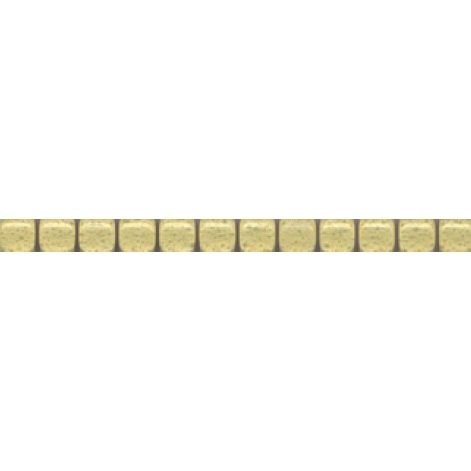 Бордюр Kerama Marazzi (Керама Марацци) Карандаш Бисер жлтый 1,4х20 см (POF005)