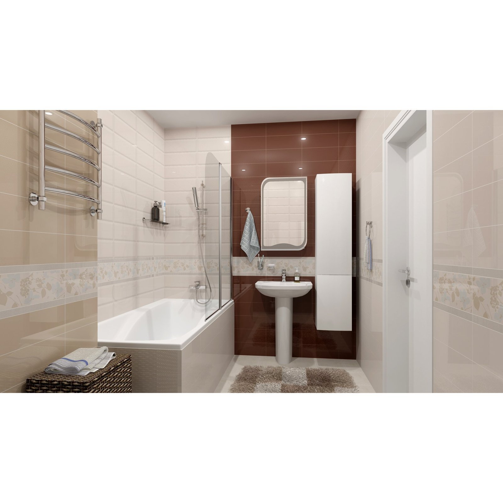 Бордюр Kerama Marazzi (Керама Марацци) Вилланелла 3х40 см, толщ. 8 мм, (MLD/ A71/ 15000)