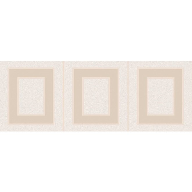 Декор Kerama Marazzi (Керама Марацци) Вилланелла Геометрия беж 15х40 см, толщ. 8 мм, (MLD/ B68/ 15084)