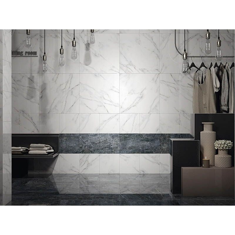 Бордюр Kerama Marazzi (Керама Марацци) Виндзор Багет темный обрезной 5х30 см (BLC003R)