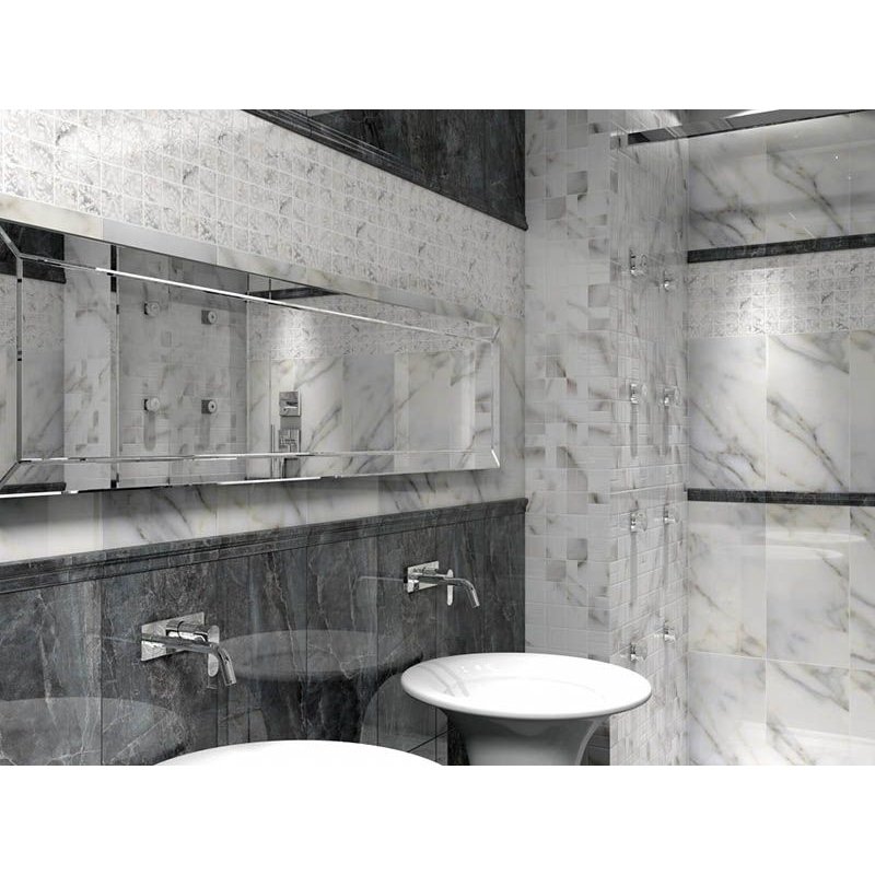 Бордюр Kerama Marazzi (Керама Марацци) Виндзор Багет темный обрезной 5х30 см (BLC003R)