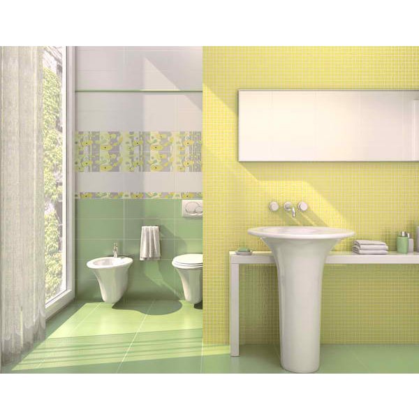 Плитка Kerama Marazzi (Керама Марацци) Городские цветы оранжевый 20х50 см, толщ. 8 мм, (7104T)