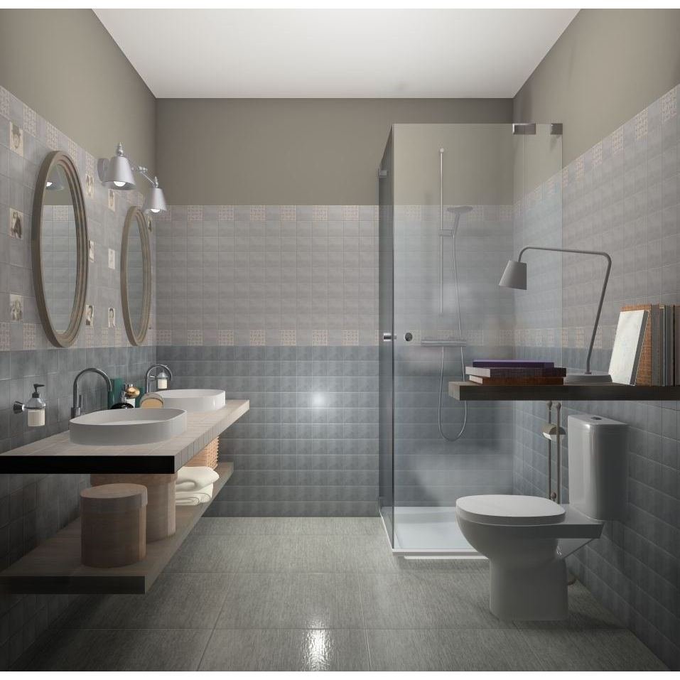 Керамогранит Kerama Marazzi (Керама Марацци) Дегре черный 9,8х9,8 см (1301H)
