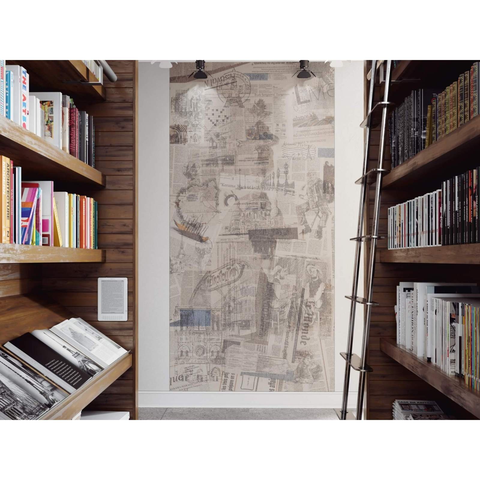 Керамогранит Kerama Marazzi (Керама Марацци) Ковры Мозаика синий декорированный лаппатированный 119,5х238,5 см, толщ. 11 мм, (SG590902R)