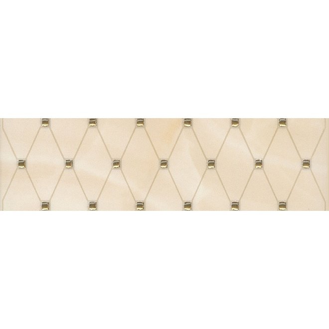 Бордюр Kerama Marazzi (Керама Марацци) Летний сад беж 5,7х20 см (AD/ B287/ 8260)