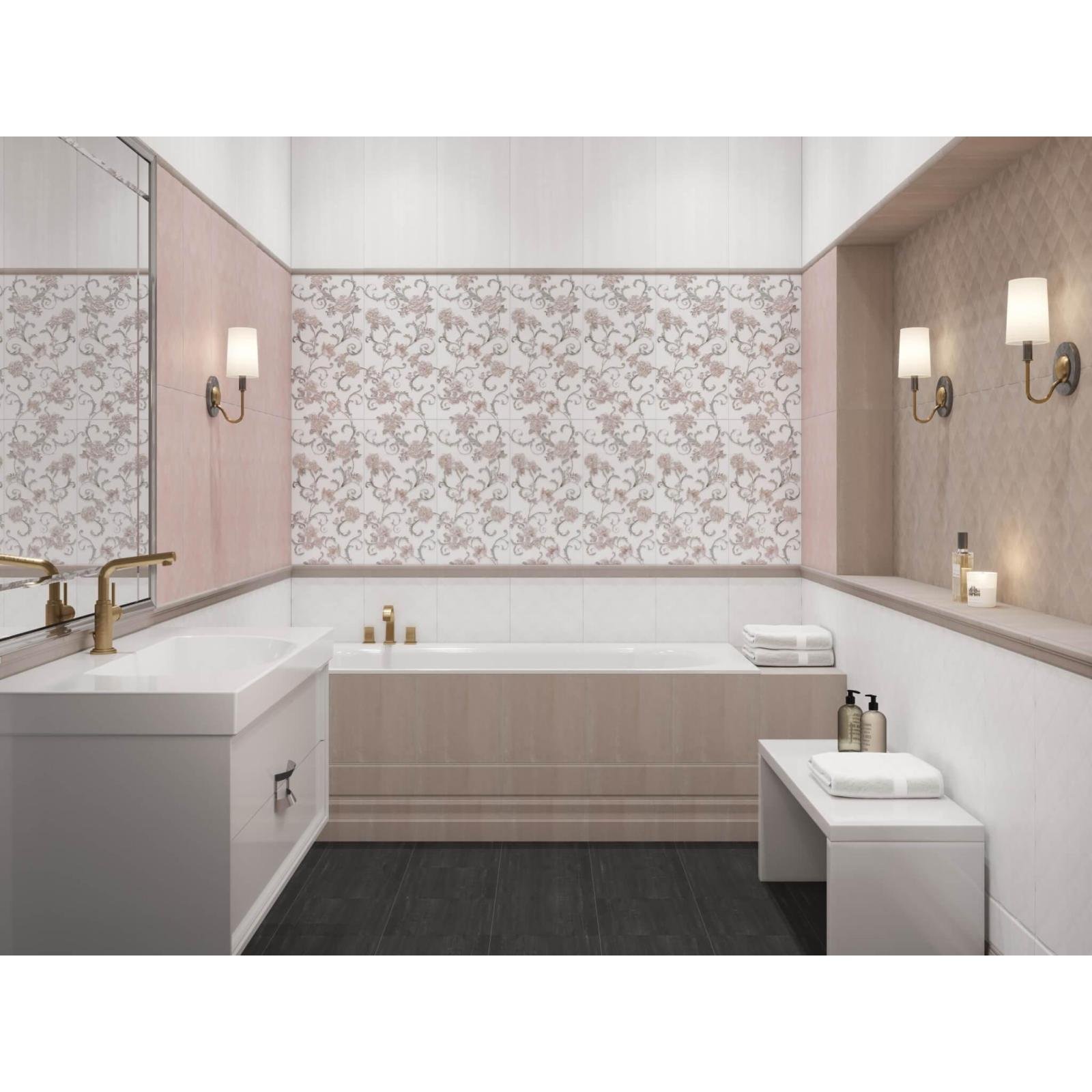 Плинтус Kerama Marazzi (Керама Марацци) Марсо серый обрезной 15х30 см, (FMA019R)