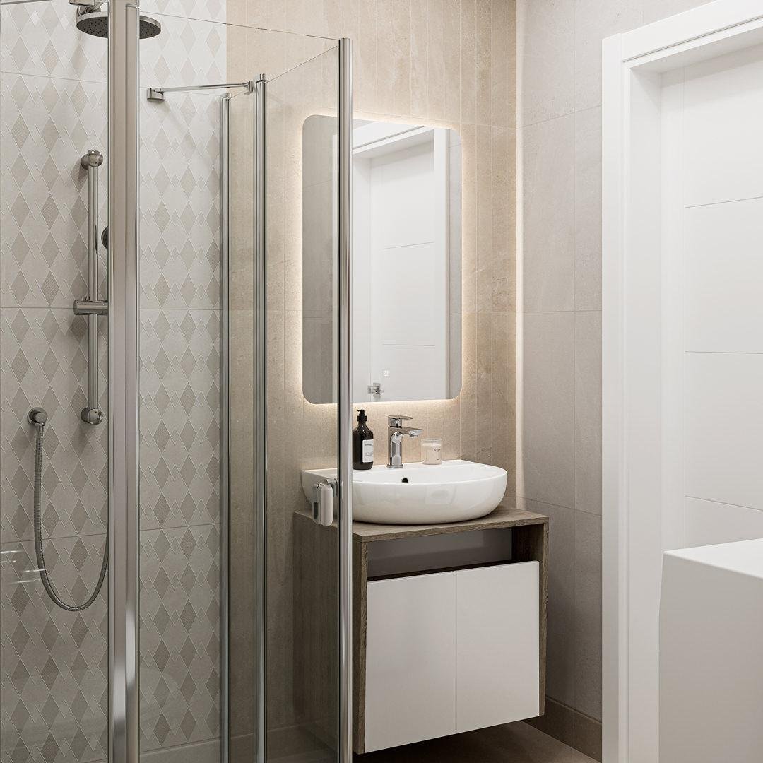 Декор Kerama Marazzi (Керама Марацци) Матрикс серый 20х20 см (SBD036/ SG1590)