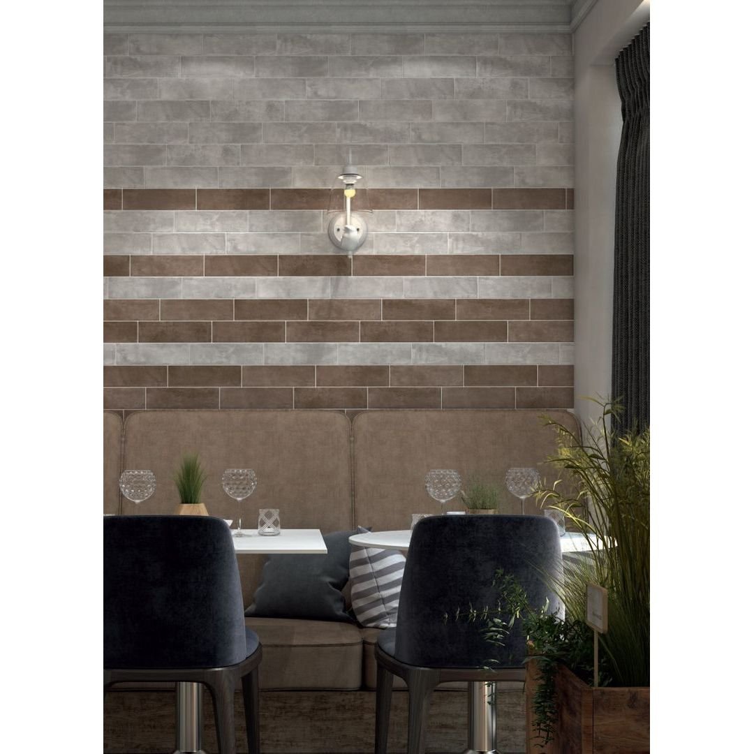 Плитка Kerama Marazzi (Керама Марацци) Маттоне коричневый 8,5х28,5 см, толщ. 9 мм, (2908)