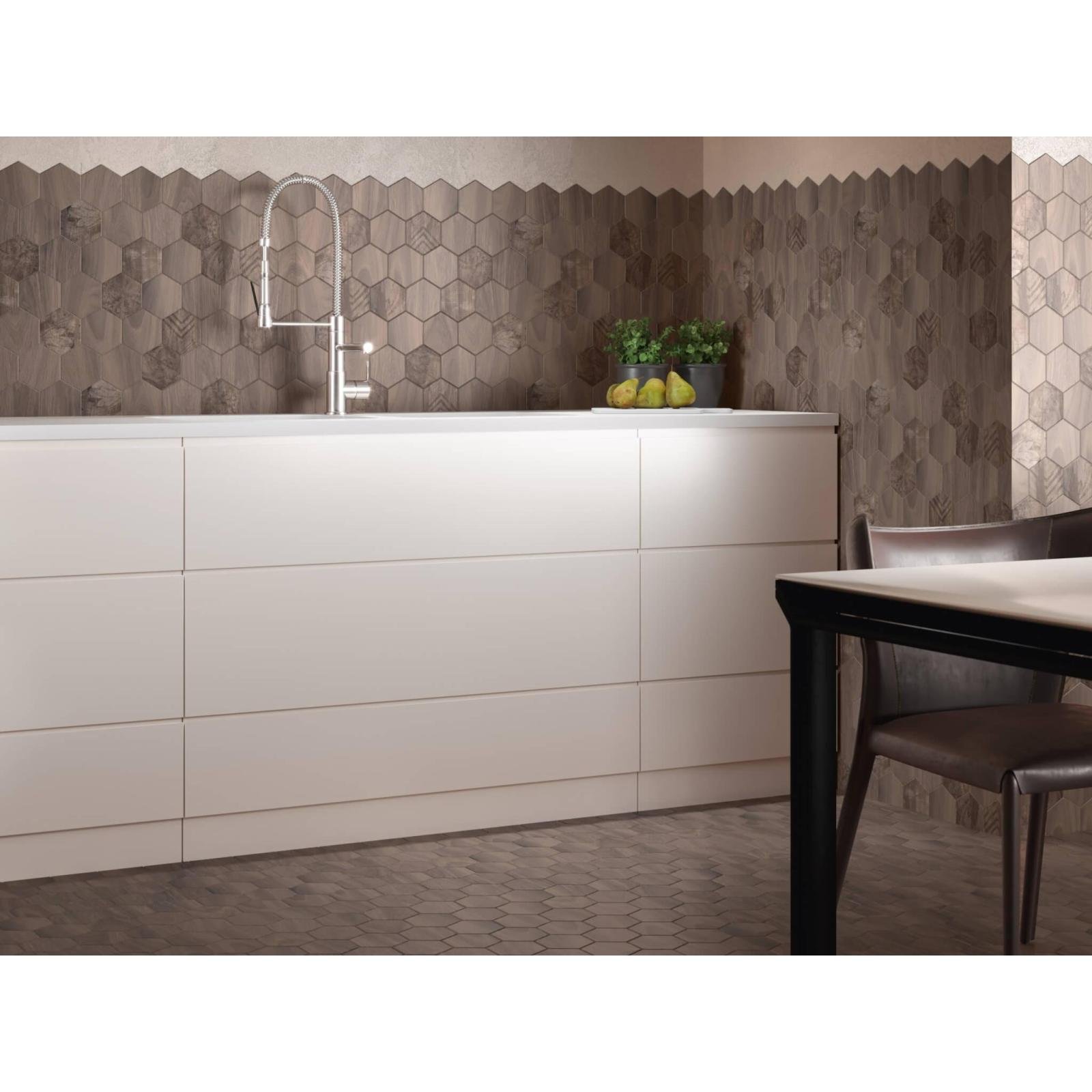 Керамогранит Kerama Marazzi (Керама Марацци) Монруж капучино светлый 12х10,4 см, толщ. 7 мм, (SG1000N)