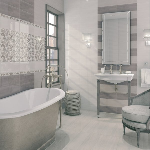 Декор Kerama Marazzi (Керама Марацци) Ньюпорт Корабли коричневый 15х40 см (STG/ A207/ 15010)