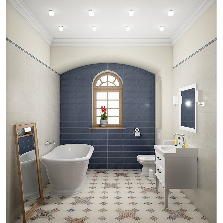Вставка Kerama Marazzi (Керама Марацци) Паласио 9,8х9,8 см (VT/ A61/ 1266H)