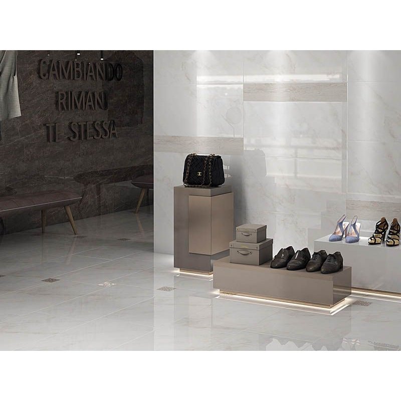 Керамогранит Kerama Marazzi (Керама Марацци) Парнас антрацит лаппатированный 40х80 см (SG809702R)
