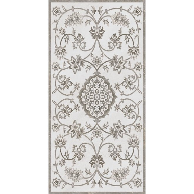 Керамогранит Kerama Marazzi (Керама Марацци) Парнас светлый декорированный лаппатированный 40х80 см (SG810102R)