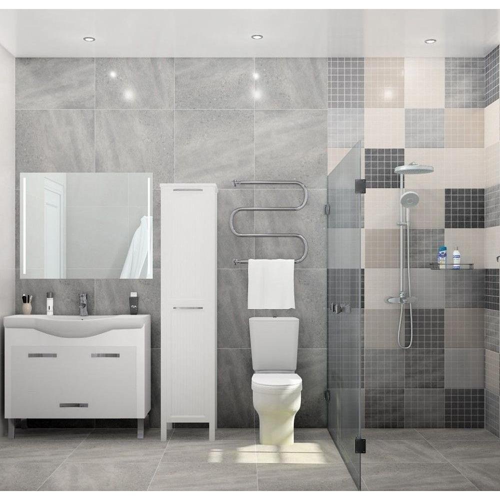 ВставкаПро Kerama Marazzi (Керама Марацци) Про Матрикс серый темный 9,5х9,5 см (SBD022/ DD2020)