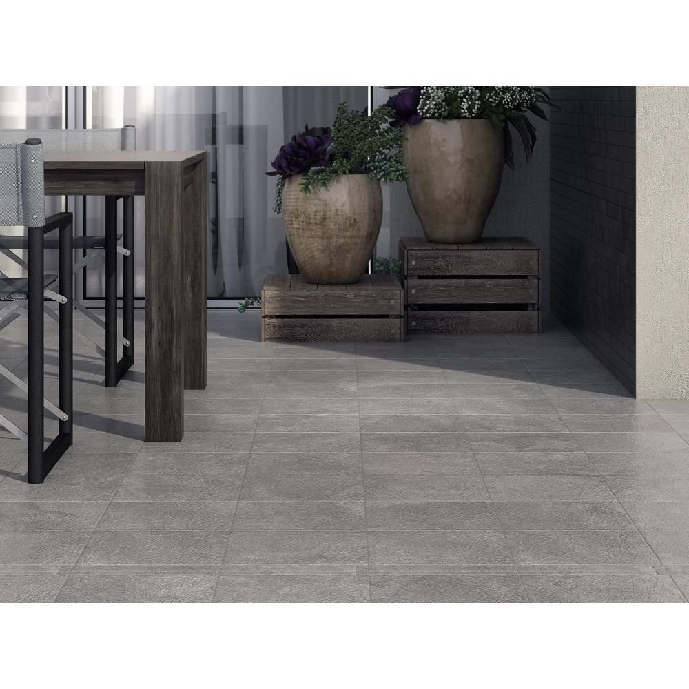 Керамогранит Kerama Marazzi (Керама Марацци) Про Стоун серый обрезной 30х60 см (DD200400R)