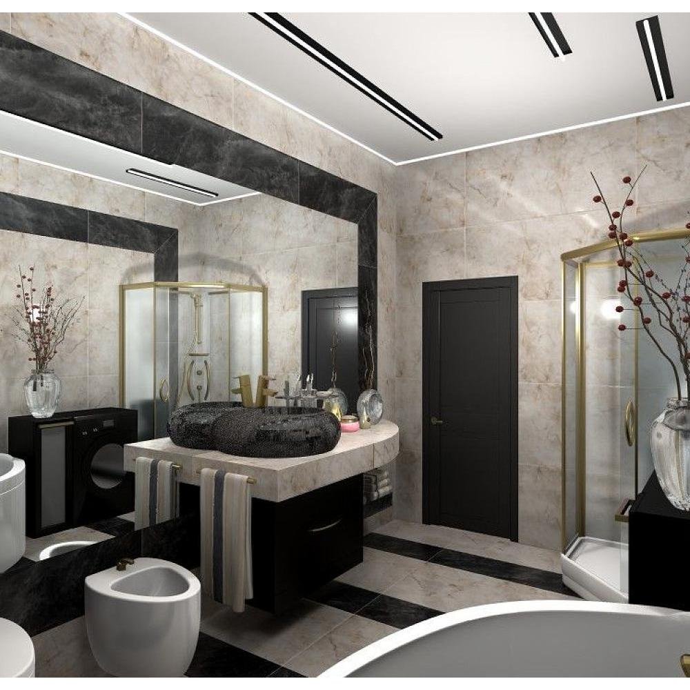 Керамогранит Kerama Marazzi (Керама Марацци) Риальто серый лаппатированный 60х119,5 см (SG560702R)