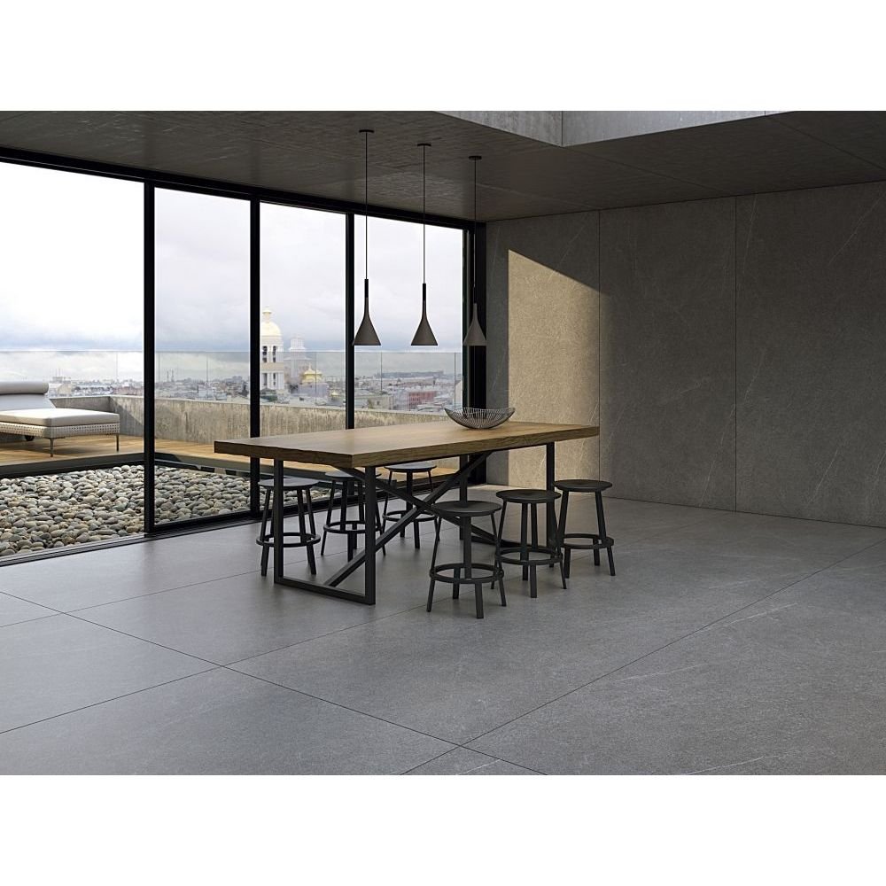 Керамогранит Kerama Marazzi (Керама Марацци) Роверелла серый обрезной 60х60 см, толщ. 11 мм, (DL600400R)