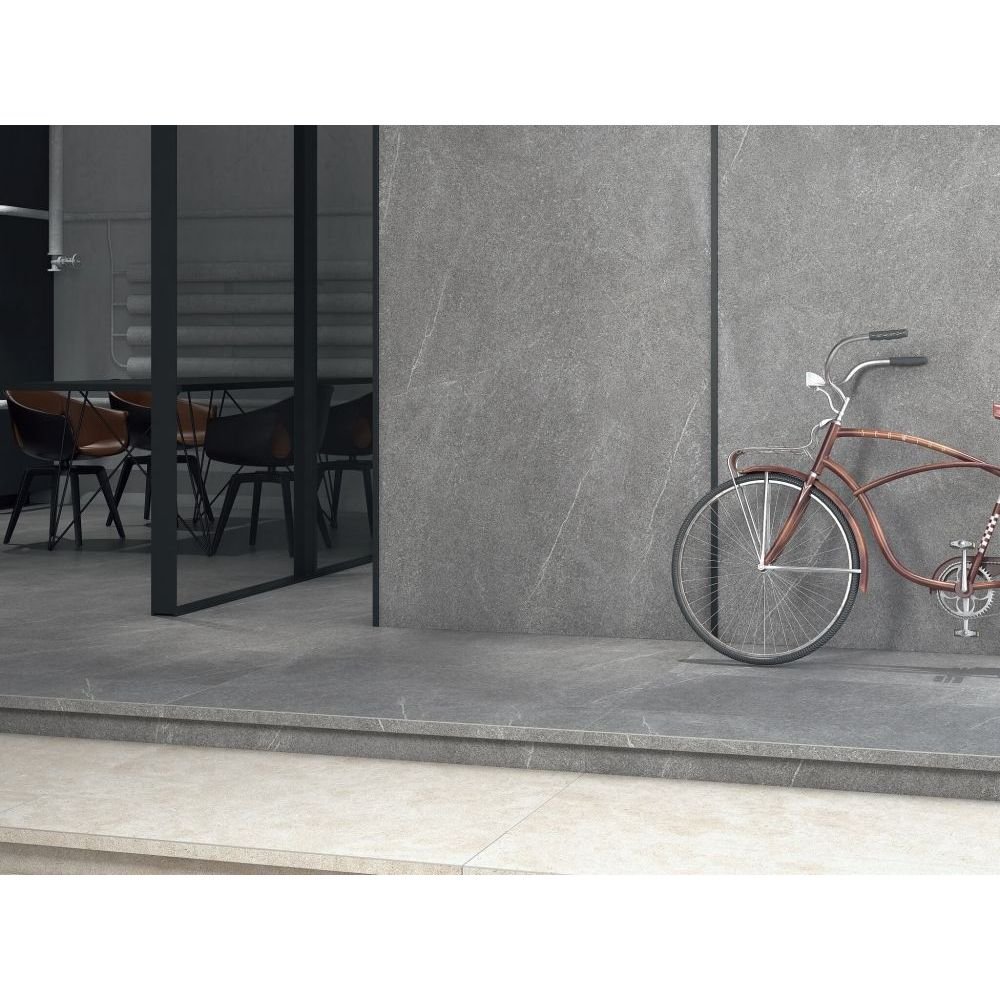 Керамогранит Kerama Marazzi (Керама Марацци) Роверелла серый обрезной 60х60 см, толщ. 11 мм, (DL600400R)