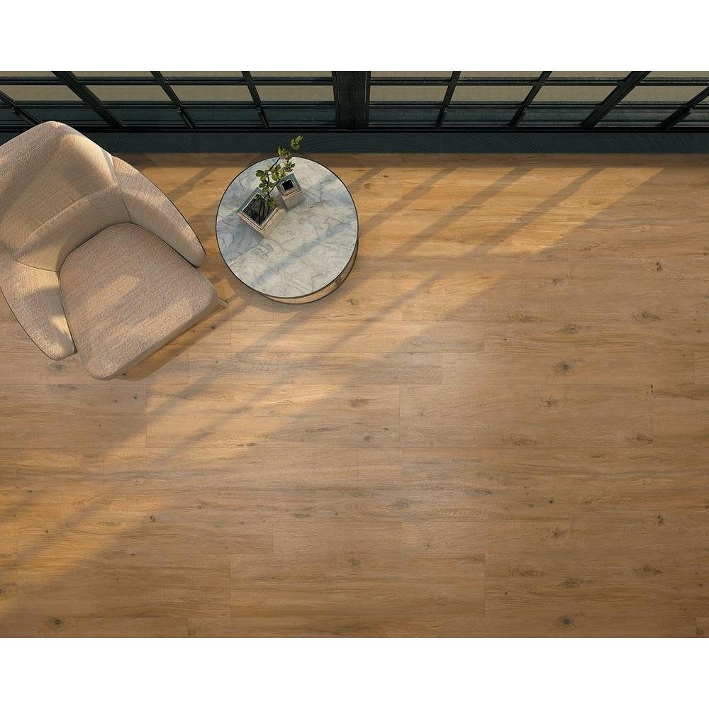 Керамогранит Kerama Marazzi (Керама Марацци) Сальветти коричневый обрезной 15х119,5 см, толщ. 11 мм, (SG540200R)