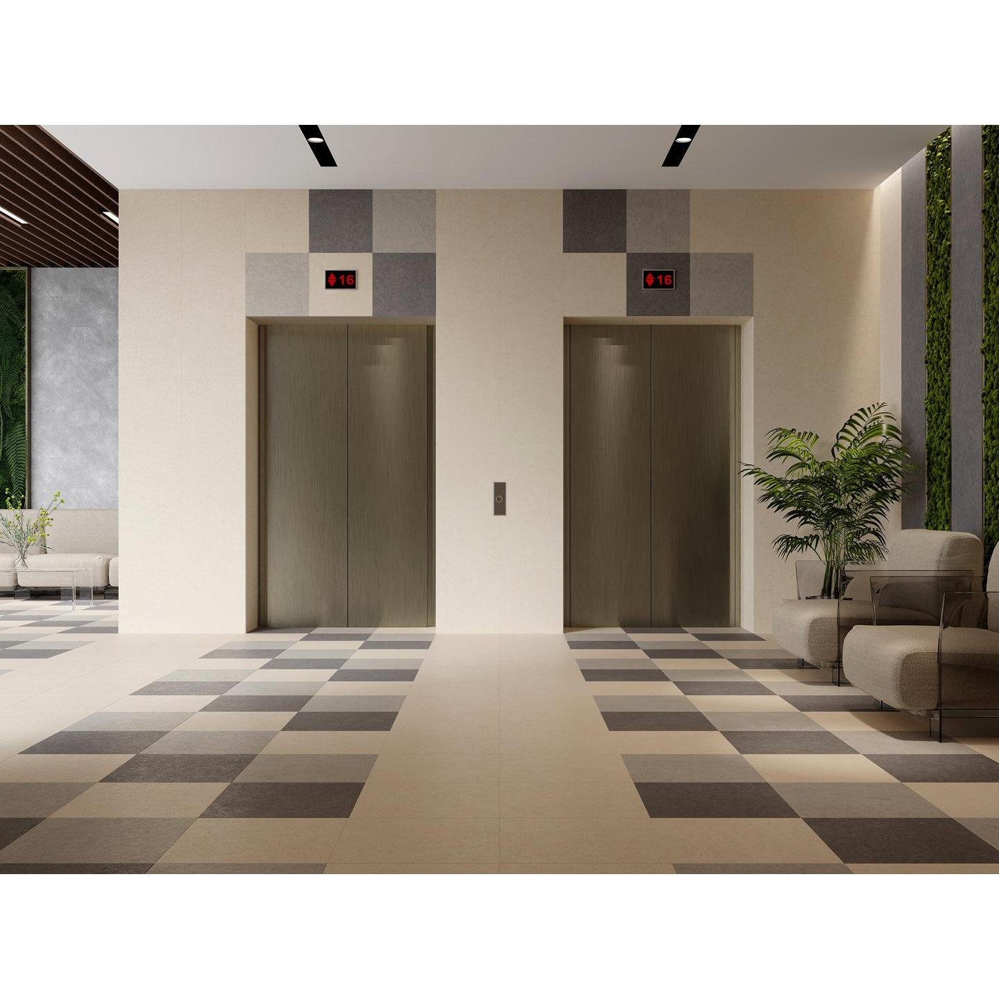 Керамогранит Kerama Marazzi (Керама Марацци) Сенат светло-серый обрезной 40,2х40,2 см, (SG155800R)