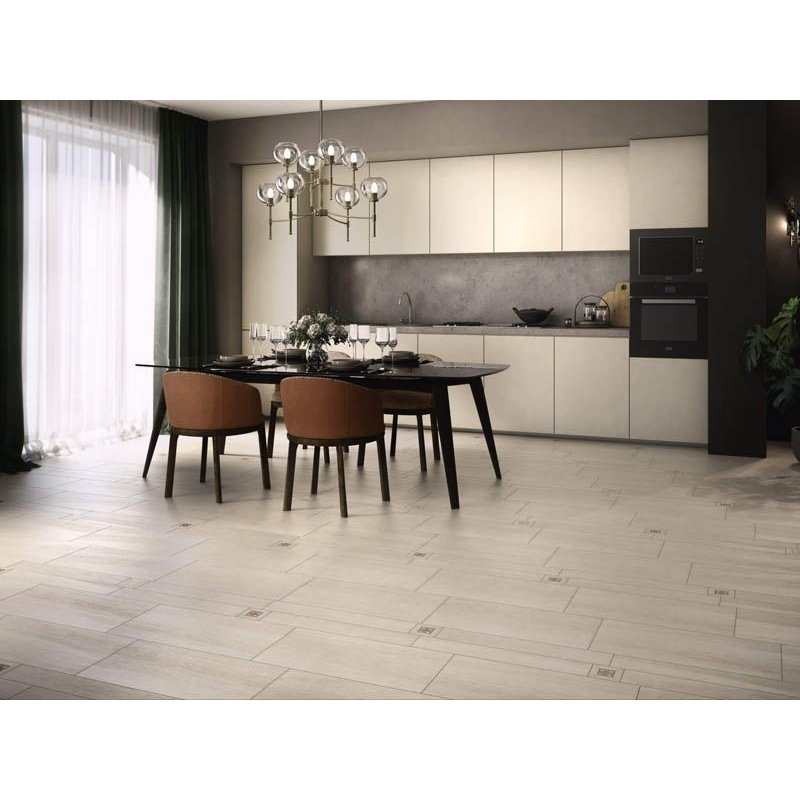Вставка Kerama Marazzi (Керама Марацци) Слим Вуд наборный 9,6х9,6 см (ID78)