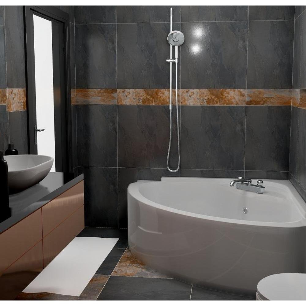 Керамогранит Kerama Marazzi (Керама Марацци) Таурано серый темный обрезной 60х60 см, толщ. 9 мм, (SG625200R)