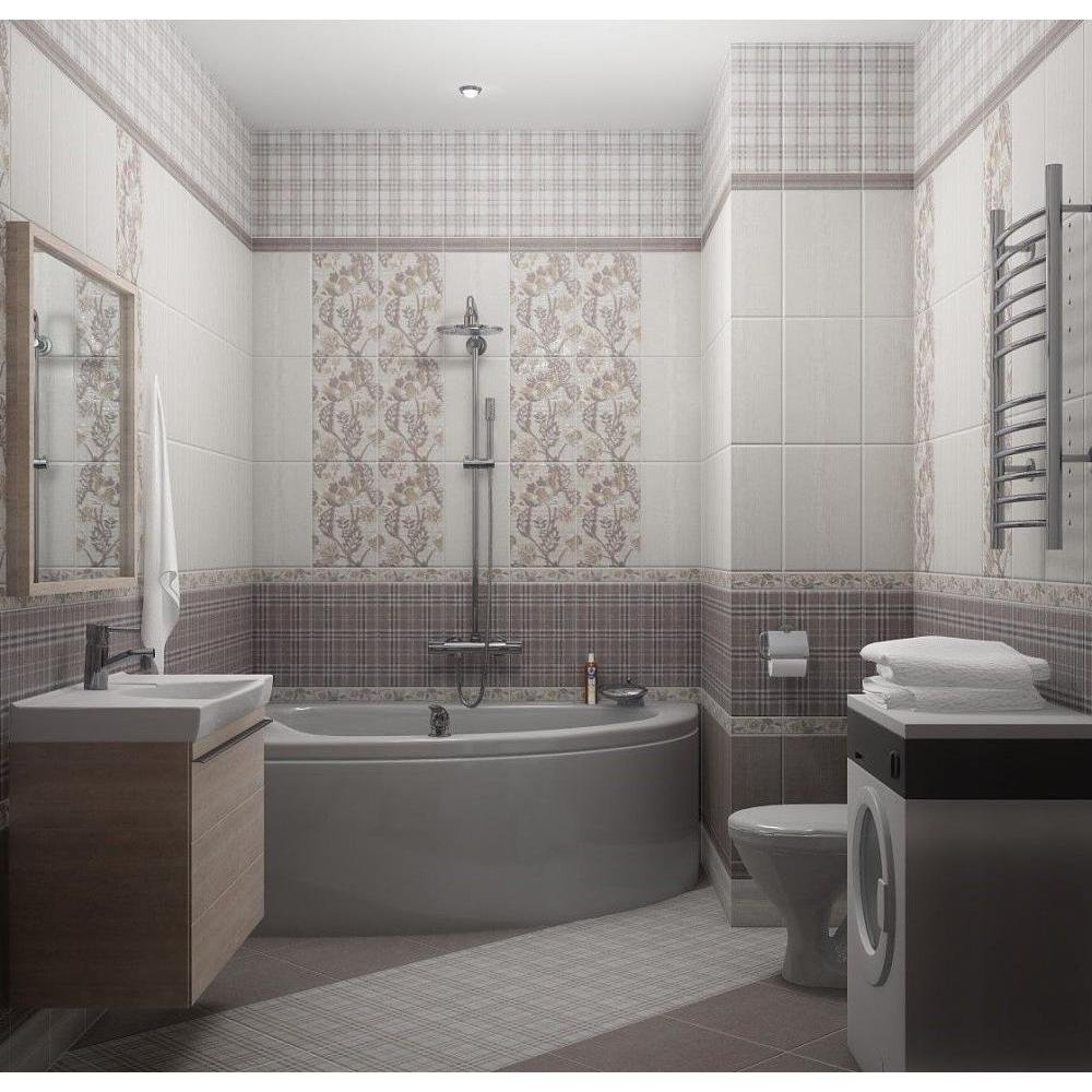 Бордюр Kerama Marazzi (Керама Марацци) Трокадеро Багет беж светлый 5,5х25 см (BLE003)