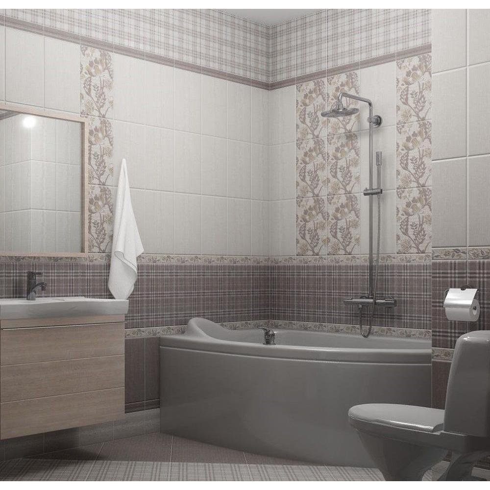 Бордюр Kerama Marazzi (Керама Марацци) Трокадеро Багет беж светлый 5,5х25 см (BLE003)