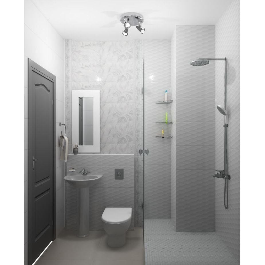 Бордюр Kerama Marazzi (Керама Марацци) Турнон белый матовый обрезной 2,5х30 см, толщ. 19 мм, (SPA033R)