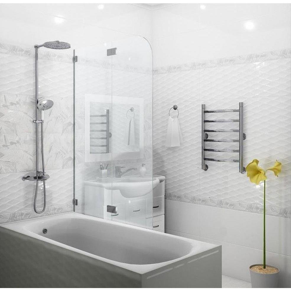 Бордюр Kerama Marazzi (Керама Марацци) Турнон белый матовый обрезной 2,5х30 см, толщ. 19 мм, (SPA033R)