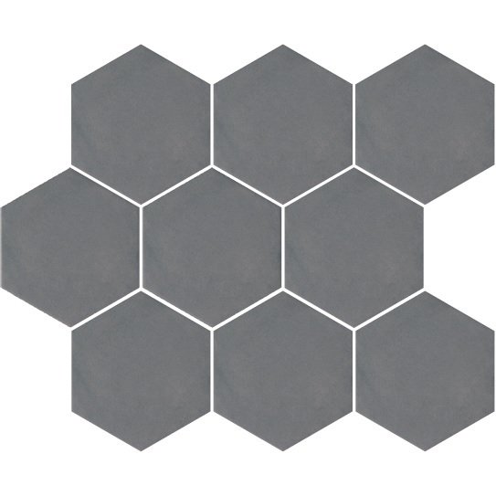 Керамогранит Kerama Marazzi (Керама Марацци) Тюрен серый темный 12х10,4 см, толщ. 7 мм, (SG1002N)