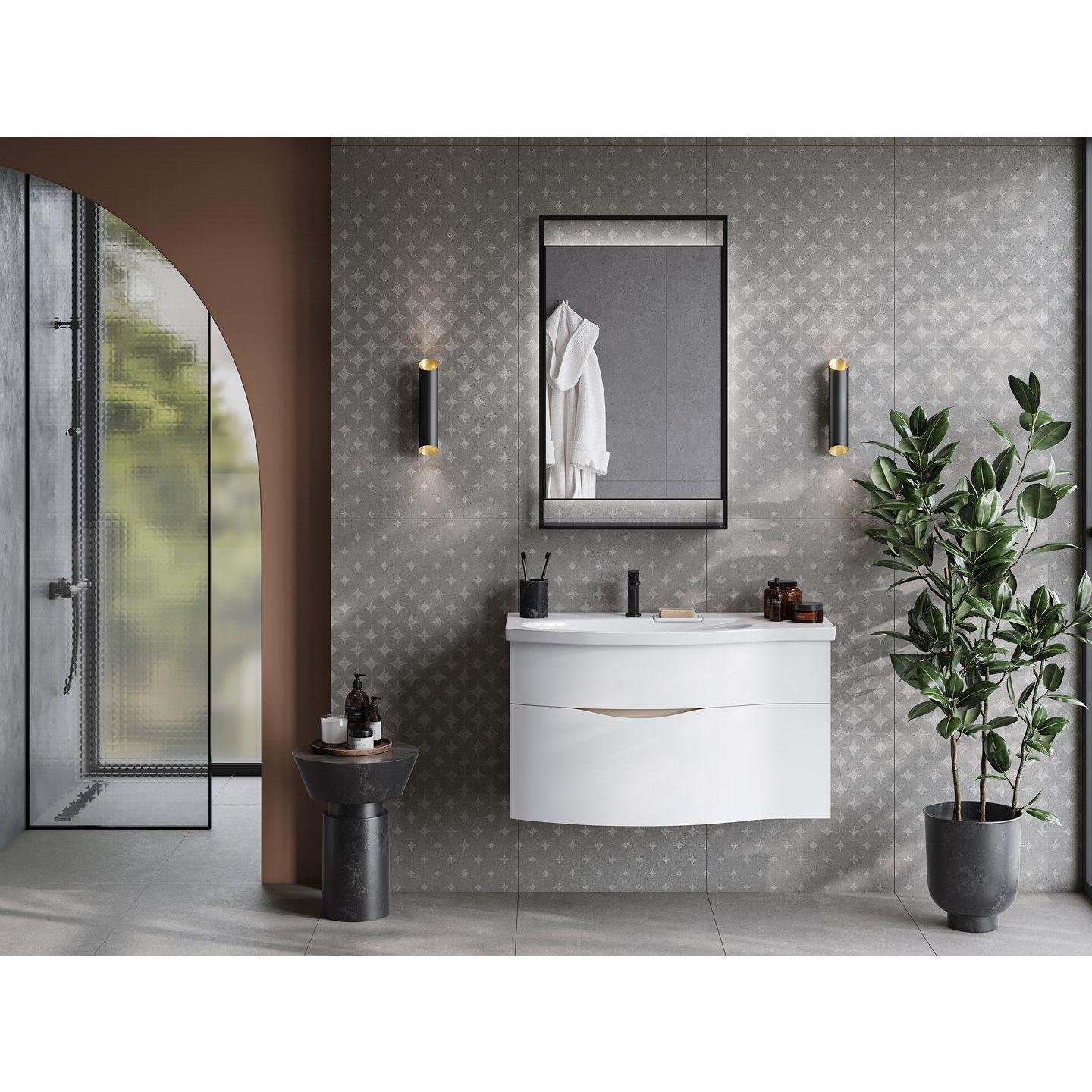 Керамогранит Kerama Marazzi (Керама Марацци) Фондамента серый светлый обрезной 119,5х238,5 см, толщ. 11 мм, (DL590000R)