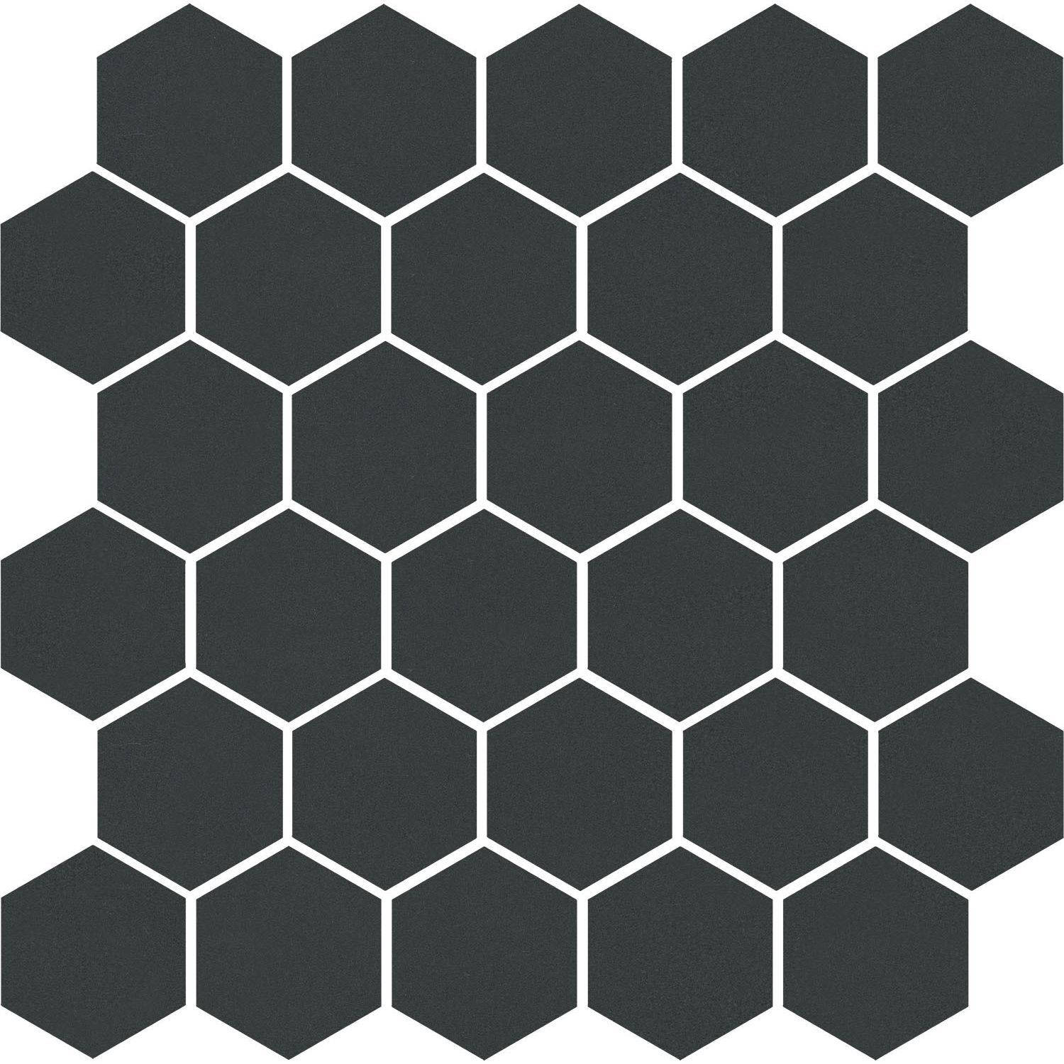 Мозаика Kerama Marazzi Агуста черный натуральный из 30 частей 63001 29,7х29,8 см