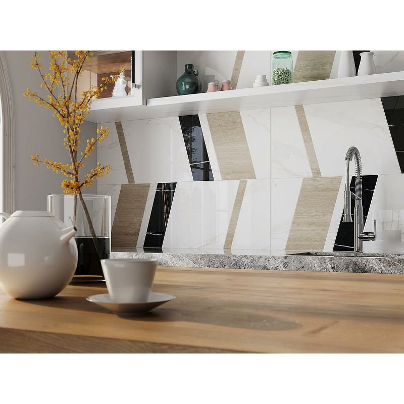 Декор Kerama Marazzi (Керама Марацци) Бертран микс ID129 40х120 см